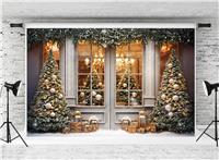 Kate Winter Christmas Photography Backdrop 7x5ft/2.2x1.5m White