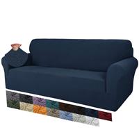 Creative Jacquard Couch Covers for Seater, MAXIJIN 3 1-Piece (3 Blue)