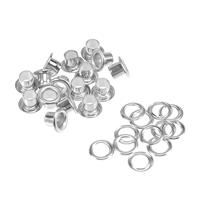sourcing map Eyelets with Washers, Alloy Through 10.5 x 6 x 7mm 200