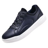 Wryweir Mens Lace-Up Casual Shoes Lightweight and 7.5 White