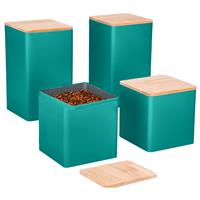Regal Trunk 4 (Large 8.5x8.5x15cm, Small 8.5x8.5x8.5cm) Blue/Turquoise