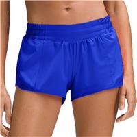 Husnainna Running Shorts for Women Built-in Liner 2.5'' H027-Blue-D10L