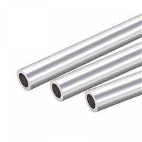 sourcing map Aluminum Round Tube OD Inner Dia 6063 30mm 20mm 200mm 3