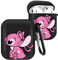 Qerrassa for Airpods Case Cute Cartoon Cool 1/2 1st 2nd (Pink)