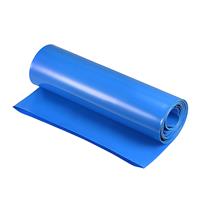 sourcing map Battery Wrap PVC Heat Shrink Tubing 136mm 215mm 2m Blue