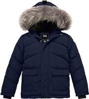 ZSHOW Boy's Winter Warm Cotton Padded Coat Water Faux 128-134