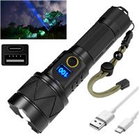 YANJI Torches LED Super 30000 XHM77.2,Tactical Powered, Walking Hiking