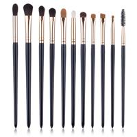 Eye Makeup Brushes Pearl Eyeshadow Makeup Brushes UNIMEIX 11pcs White