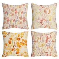 Snylcce Autumn Decor Cushion Covers Inch Autumn Throw 18x18 45x45cm