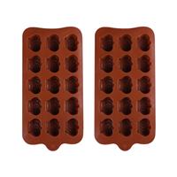Crown Silicone Candy Mold Nonstick Chocolate Moulds 2Pcs Making Baking
