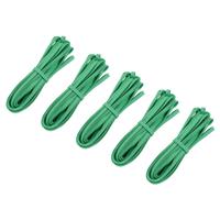 sourcing map Suede Cord, Yards Flat 5.47 5mm Making, Green 5Pcs