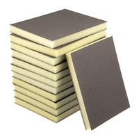 sourcing map Sanding Sponge Sanding Blocks Grits Grit 220 Medium 12