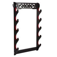 Sword Holder Wall Mount Samurai Sword Stand FOXSMZZ 5-Tier (5-Tier)
