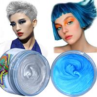 And Grey Hair Color Temporary Colour Hair Dye Clay For Blue Wax Wax