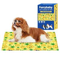 Dog Cool Mat, Dogs Self Cooling Gel Mat Pads Pet (Medium (50x65cm),