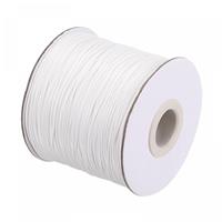 sourcing map Polyester 0.8mm Waxed 159M (173-Yards) Making White