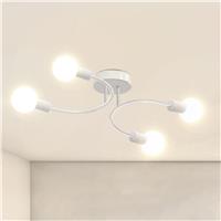 niuniaj Industrial Ceiling Lights Bulbs Chandeliers Ceiling 4 E27