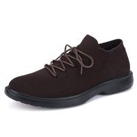 konhill Mens Trainers Shoes - Breathable Walking 11.5UK Black