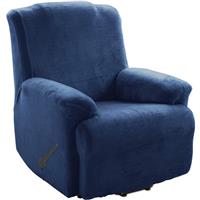 TIANSHU Fleece Recliner Covers,Velvet Plush Recliner Chair Slipcovers