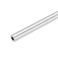sourcing map Aluminum Round Tube OD Inner Dia 6063 15mm 8.2mm 300mm