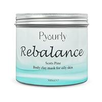 Pyourly Rebalance Face & Body Clay Mask - Combination and Oily Skin