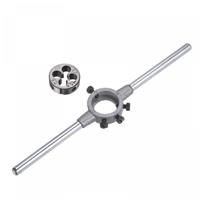 sourcing map Die Stock Handle Wrench Set, M5.5 x 0.5 20mm M3.5-M6