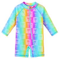 Girls Swimming Costume Kids Sunsuit Toddler Boys XFGIRLS UPF50+ 6M