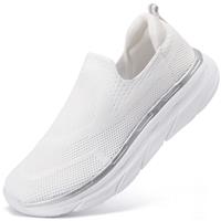 STQ Shoes Womens Tennis Orthopedic Trainers Walking White 3.5 UK/5.5