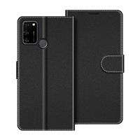 COODIO Phone Case For Honor Magnetic Flip Leather Case 9A, 9A Black