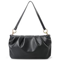 Women Ruched Shoulder Handbag Cloud Pouch Hobo Bag Convertible Clutch