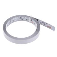 sourcing map Self Adhesive Tape Measure Double Scale 160 inch/4M White