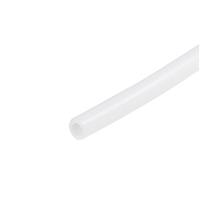 sourcing map Silicone Tubing, ID OD Silicone 6mm x 10mm 1m White