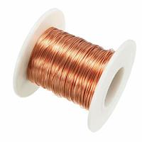 sourcing map Dia Magnet Wire Enameled Copper Wire Winding 0.33mm 164ft