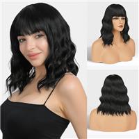 FESHFEN Long Curly Brown Blonde Wigs for Women inch 22 Looking