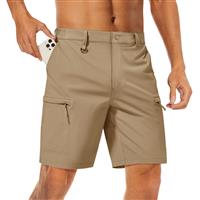 MAGCOMSEN Men's Cargo Combat Shorts Lightweight Shorts with Zip