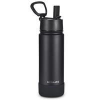 HYDRATE Bottles Stainless Steel Water Black Black Drinking 750ml
