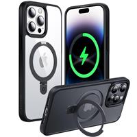 CASEKOO NEW Invisible MagicStand for iPhone Pro Case, 14 Max 20W Black