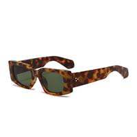 YAMEIZE Retro Rectangle Frame for - Women Men 90s Sunglasses Glasses