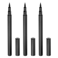 sourcing map Fabric Markers Permanent Dye Paint 3pcs Textile Black