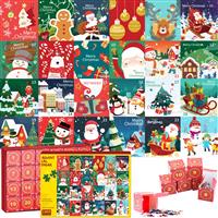 Pieces Jigsaw Advent Calendar Christmas Jigsaw 1008, 24 24 Xmas