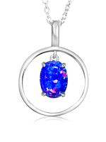 Hearts Art Australia, Sterling Silver necklace ladies gifts for 8x6mm