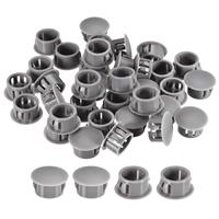 sourcing map Plastic Hole Plugs, Flush Type 16mm(5/8) 66Pcs Locking