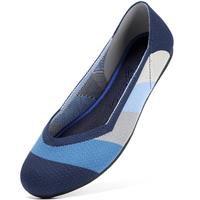 Bacia Womens Ballet Flats Slip On Comfortable Knit Flat Walking 6.5