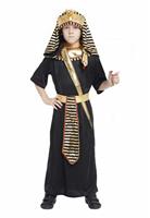 Licus Boys Kids Egyptian Pharaoh Halloween Cosplay Costume Tunic Black