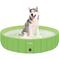 furrybaby Dog Pool, Durable Dog Paddling Extra Large (Green 160cm)