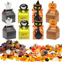 CHALA Halloween Sweet 24pcs Boxes,Trick Box Ghost,Spider,Pumpkin,Black