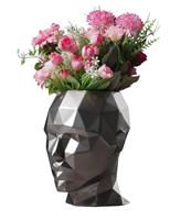 NENBOLEC Succulent Planter Head Statue Decor Modern Sculpture 22cm