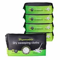 JEBBLAS Disposable Mop Cloths, Dry Sweeping Cloths, Dry 9.84x16.9 150