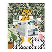 Walarky Leopard on Toilet DIY Paint by Numbers for Adults 20x16