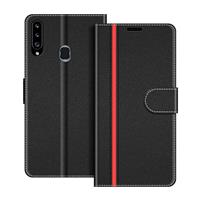 COODIO Phone Case For Samsung Galaxy A20S, Galaxy A20S Black/Red